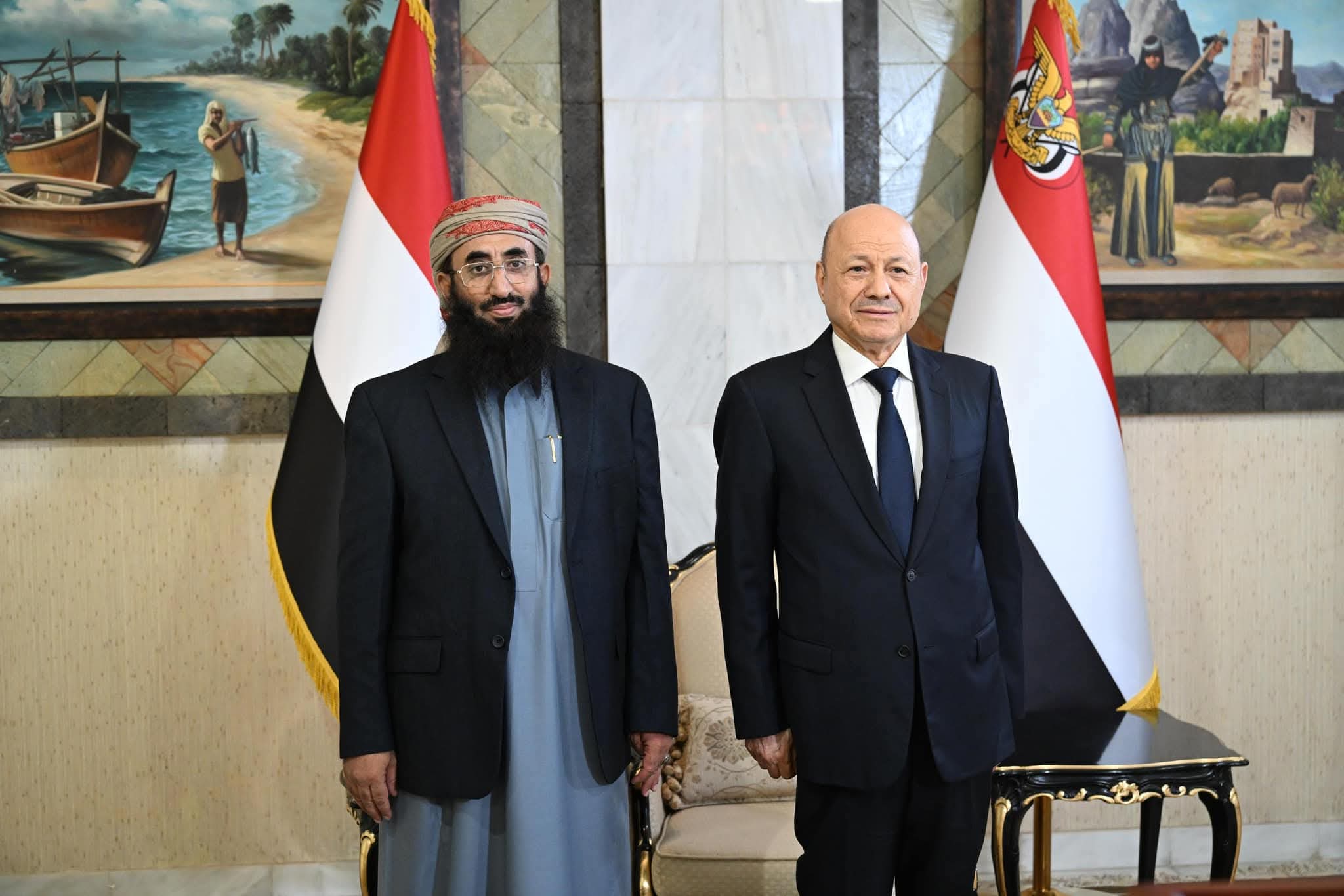 وزير الأوقاف والإرشاد يؤدي اليمين الدستورية ضمن الحكومة برئاسة الدكتور شائع الزنداني